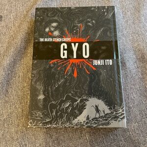 GYO by Junji Ito - Black & Red Horror Graphic Novel